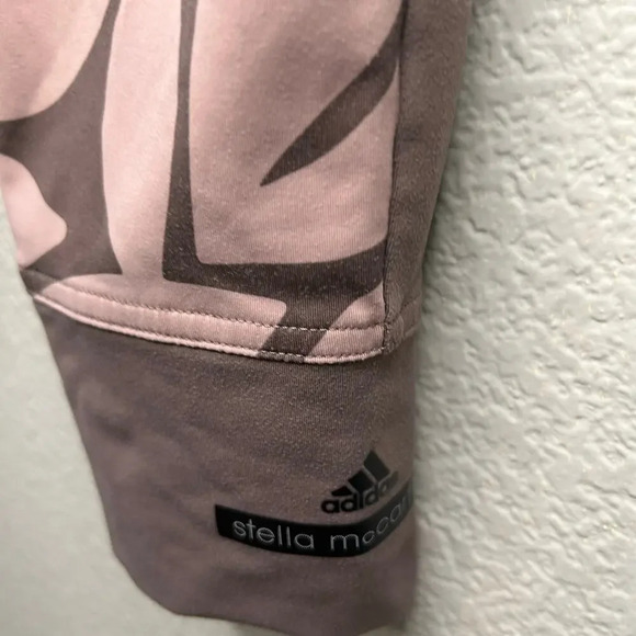 Adidas stella mccartney mauve  taupe floral legging size S - Picture 4 of 14